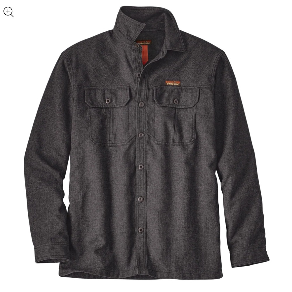 Patagonia Men’s Farrier Gray Button Down Shirt